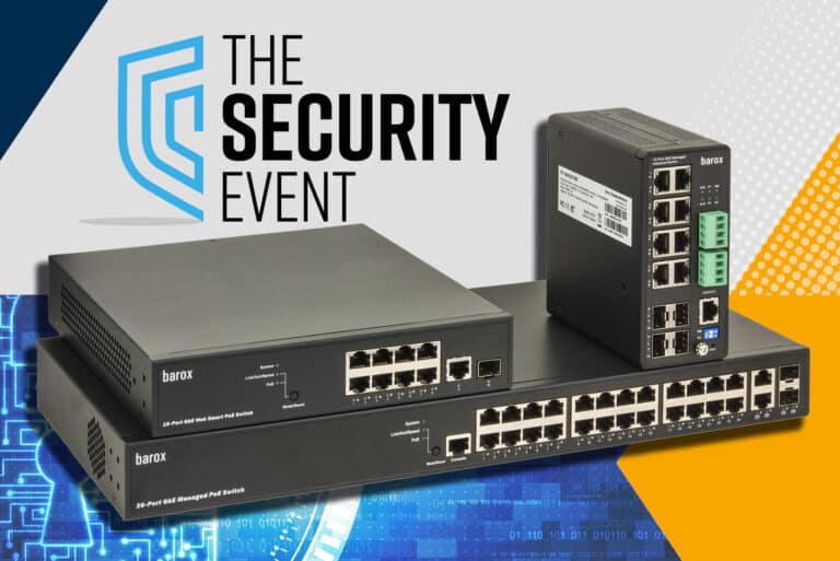 barox show Ethernet switch VMS integration capabilities at The Security ...