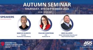 ASIS UK Autumn Seminar